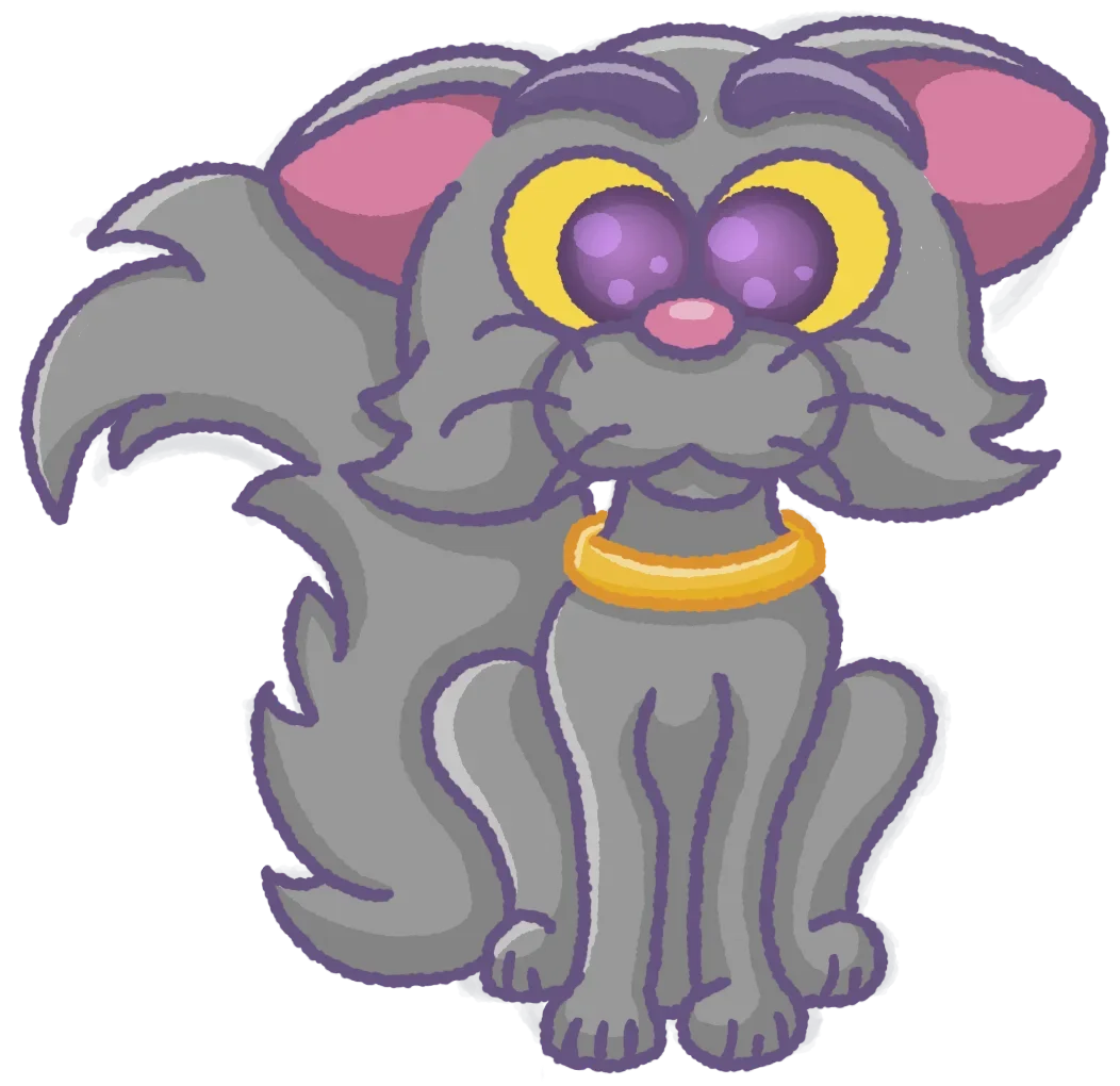 main character tina tuna of webcomic overlapped.dog